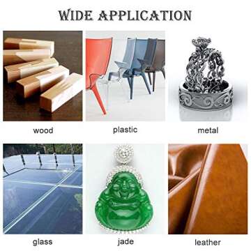 HIFROM 65pcs Mouse Sander Pads Sanding Sheets Aluminum Oxide Hook & Loop 140mm 5 Hole 80 Grits Sanding Paper