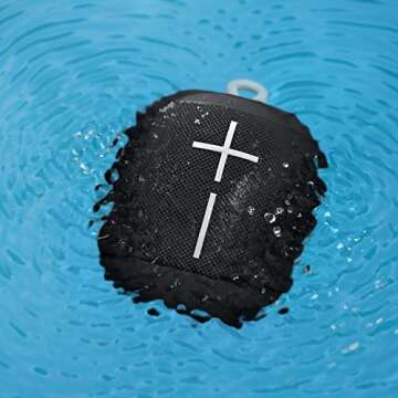 Ultimate Ears UE WONDERBOOM Super Portable Waterproof Bluetooth Speaker - Phantom Black