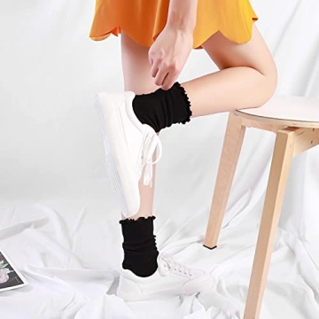 Stylish Mcool Mary Ruffle Socks for Women