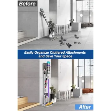 Haturi Vacuum Stand for Dyson - Organize Your Home Beautifully