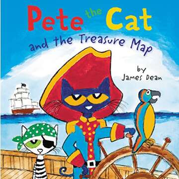 Pete the Cat and the Treasure Map for Kids
