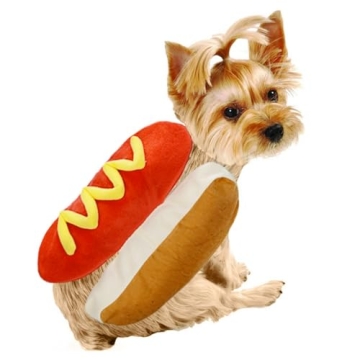 EHYXTEGX Hot Dog Pet Costume - Adorable Cotton Outfit for Small Pets