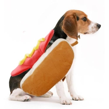 EHYXTEGX Hot Dog Pet Costume for Small Dogs and Cats