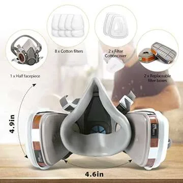 XINBTK Reusable Respirator - Essential for Safety and Comfort