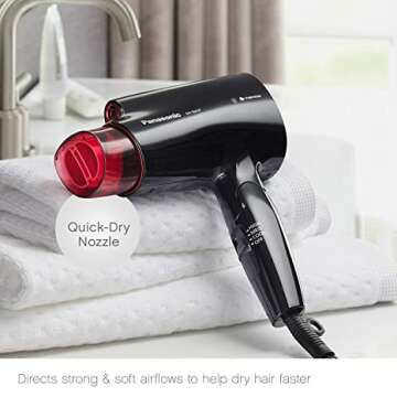 Panasonic Nanoe Compact Hair Dryer – 1400W Fast Drying