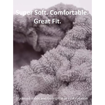 Cute Spa Headbands for Women - Soft Bow Design Face Wash Headband