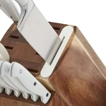 Sabatier 15-Piece Knife Block with Sharpener Set