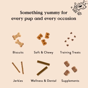 Bocce's Bakery Holiday Feast Treats for Dogs, Soft Chewy Cookies