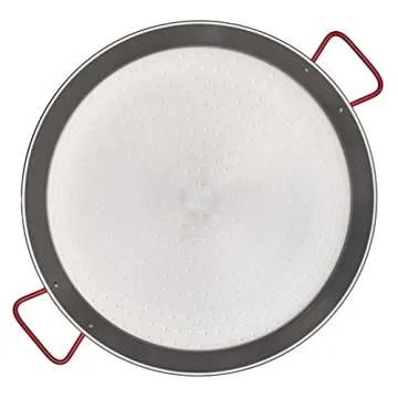 Garcima 18-inch Carbon Steel Paella Pan - Versatile Cooking Essential