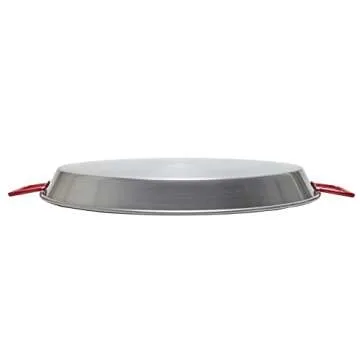 Garcima 18 Inch Carbon Steel Paella Pan for All Cooking Needs