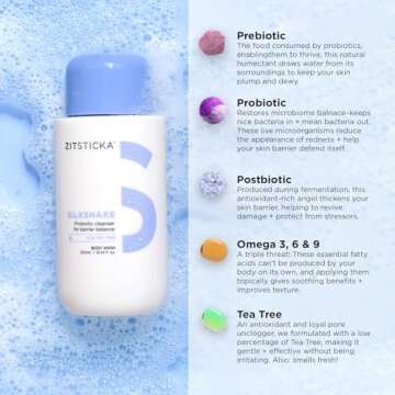 ZitSticka SILKSHAKE Probiotic Body Wash for Breakouts