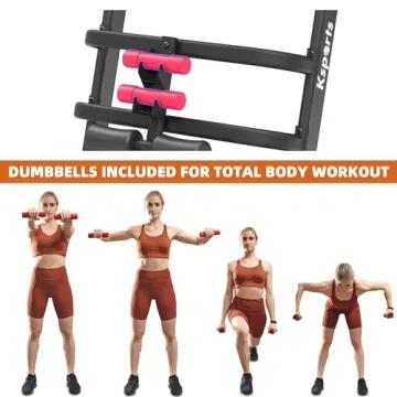 Compact Ksports Electric Treadmill with Incline & Dumbbells