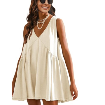Stylish Athlisan Sleeveless Mini Dress for Women