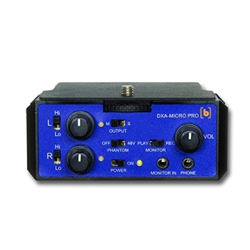 Beachtek DXA-MICRO PRO Audio Adapter for Clean Sound Recording