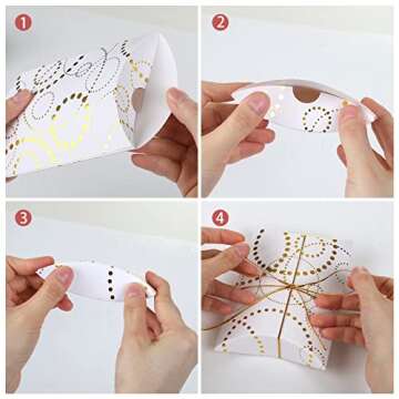 Naler Christmas Advent Calendar with Treat Boxes & Stickers