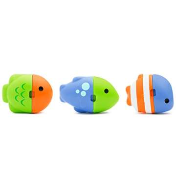Munchkin® ColorMix Fish™ Fun Bath Toy for Baby and Toddler, Changes Color in Water