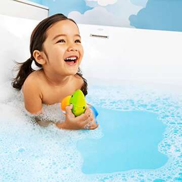 Munchkin® ColorMix Fish™ Fun Bath Toy for Baby and Toddler, Changes Color in Water