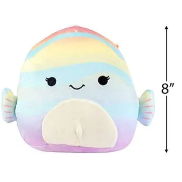 Squishmallows Canda Rainbow Fish - Adorable Plush Toy Gift
