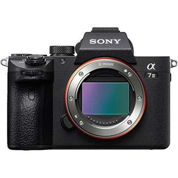 Sony a7III Full Frame Mirrorless Interchangeable Lens Camera with 28-70mm Lens Kit ILCE-7M3K/B | Official Sony USA Partner Model | Bundle with 64GB Memory + Flash & Accessories