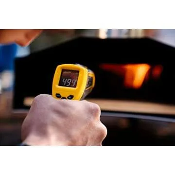 Ooni Digital Infrared Thermometer - Instand Read IR Thermometer - for Indoor and Outdoor Cooking - Digital Thermometer with LCD Display - Pizza Oven Accessories