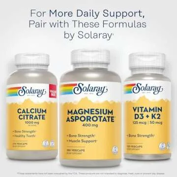 Solaray Magnesium Asporotate 400 mg for Heart & Muscle Health