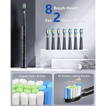 Dnsly Ultrasonic Electric Toothbrush for Exceptional Oral Care