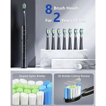 Dnsly Ultrasonic Electric Toothbrush for Exceptional Oral Care