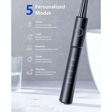 Dnsly Ultrasonic Electric Toothbrush for Exceptional Oral Care