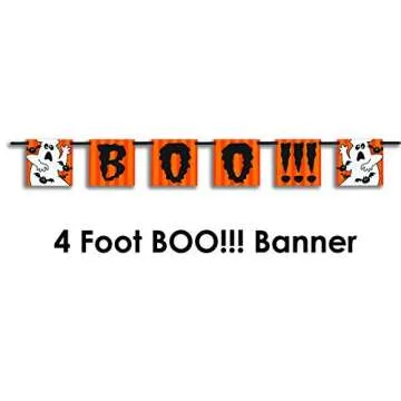 Halloween Tableware & Decorations for 32 Guests