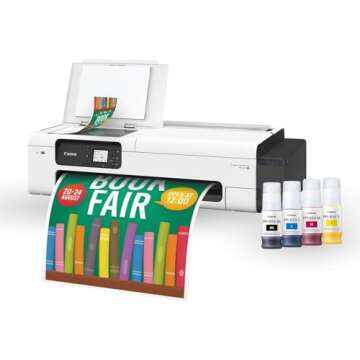 Canon imagePROGRAF TC-20M – Multifunction Printer| 24" Large Format Poster & Plotter Printer - Aut...