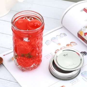 High Quality 12 OZ Mason Jars for Canning and Storing