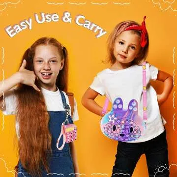 Exun Fidget Crossbody Purse for Kids' Fun