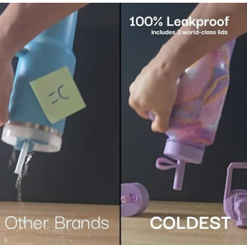 Coldest Tumbler with Handle - 100% Spill Proof Insulated