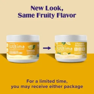 Ultima Replenisher Electrolyte Powder – Hydration Mix Lemonade