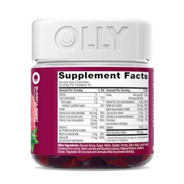 OLLY Women's Multivitamin Gummies for Daily Health
