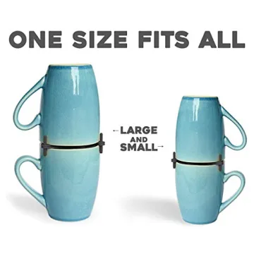 ELYPRO Expandable Mug Organizers - Space-Saving Design