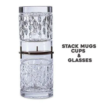 ELYPRO Expandable Mug Organizers - Space-Saving Design