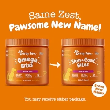 Zesty Paws Omega 3 Fish Oil Soft Chews for Dogs