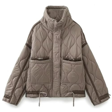 Women's Lightweight Quilted Jacket for Stylish Winter Wear