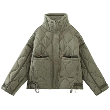 Women's Lightweight Quilted Jacket for Stylish Winter Wear