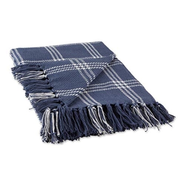 DII Cotton Fringe Throw Blanket for All Seasons