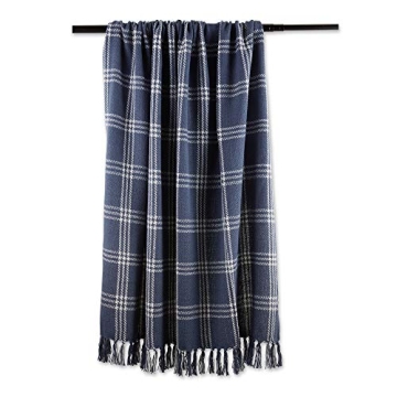 DII Cotton Fringe Throw Blanket for All Seasons