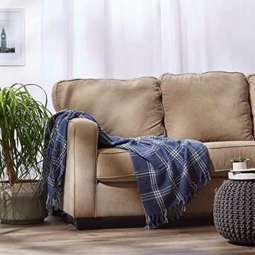 DII Cotton Fringe Throw Blanket for All Seasons