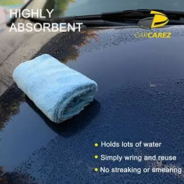 CARCAREZ Microfiber Towels for Superior Car Care