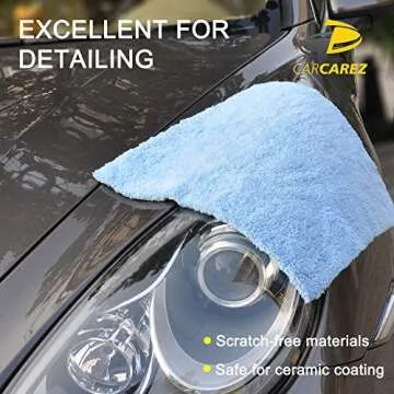 CARCAREZ Microfiber Towels for Superior Car Care