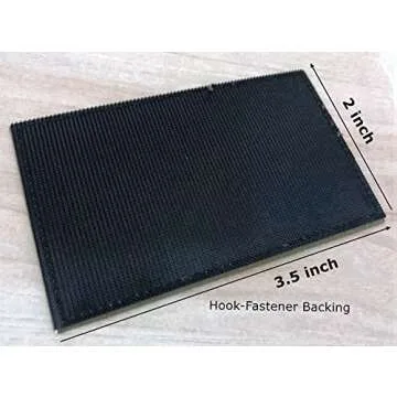 Reflective SAR Patches for Tactical Vests and Harnesses