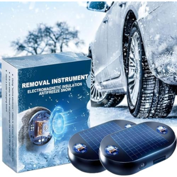 2pcs Electromagnetic Snow Removal, Anti-freeze Electromagnetic Car Snow Removal Device, Electromagne...