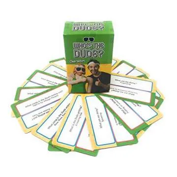 Who's the Dude Charades Game for Fun Family Nights