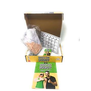 Who's the Dude Charades Game for Fun Family Nights