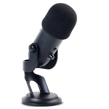 Sound Addicted - Foam Cover Windscreen for Blue Yeti Microphones | Ideal for Podcasting & Professional Recordings